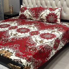 3D-Crystal cotton Bedsheets