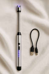 Rechargeable Electric Arc Lighter – Windproof & Flameless!