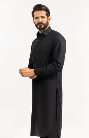 Royal Unstitched Boski Wear – Black Premium Fabric (Guaranteed Quality)